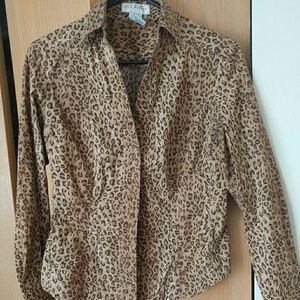 Stylish Animal Print Long Sleeve